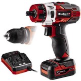 Einhell TE-CD 18/40 Li-Solo TE-CD 12/1 X-Li (1x2,0Ah) Akkus fúrócsavarozó 12 V 2000 mAh Lítiumion Akkuval, Hordtáskával (4513592)