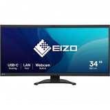 EIZO FlexScan EV3450XC-BK LED display 86,6 cm (34.1") 3440 x 1440 pixelek UltraWide Quad HD Fekete (EV3450XC-BK)