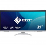 EIZO FlexScan EV3450XC-WT LED display 86,6 cm (34.1") 3440 x 1440 pixelek UltraWide Quad HD Fehér (EV3450XC-WT)