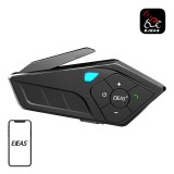 Ejeas E1PRO Motoros Intercom kommunikációs rendszer - Fekete (E1PRO)