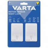 Éjjeli lámpa, LED, 2 db, VARTA "Motion Sensor Night" [2 db]