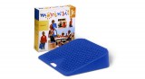 Ék alakú ülőpárna gyerekeknek 26×26 cm kék – Gymnic