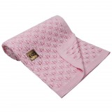 EKO Bambusz takaró 80x100cm - Rose Pink