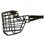 Ekszer Eshop Fekete szájkosár - német juhász, malamut, csuvacs kankutya számára