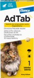 Elanco AdTab kullancs és bolha elleni rágótabletta macskáknak (1 tablettás kiszerelés | 2-8 kg | 48 mg)
