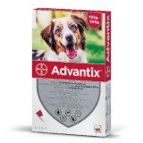 Elanco Advantix spot on 10-25kg közötti kutyáknak 4 x 2,5ml