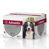 Elanco Advantix spot on - rácsepegtető oldat 40-60 kg közötti kutyáknak A.U.V. (24x 6 ml)