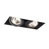 ELECTRA II fekete 12V LED G53 2x15W