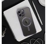 Electro Mag Samsung Galaxy S24 Plus MagSafe kompatibilis hátlap tok, fekete