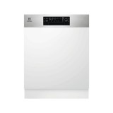 Electrolux 911524115 EEM48300IX 14 teríték, 10.5 l, D, Fehér-Inox beépíthető mosogatógép
