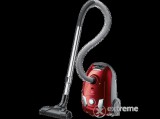 Electrolux EEG43WR EasyGo porzsákos porszívó, parketta és mini turbó szívófej, teleszkópos fémcső, piros