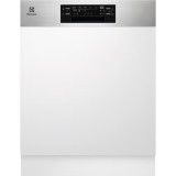 Electrolux EEM 48300 IX beépíthető kezelőpaneles mosogatógép, MaxiFlex fiók, 14 teríték, AirDry, 8 program (EEM48300IX)
