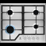 Electrolux EGS6426SX 4 főzőzóna, 7800 W inox-fekete beépíthető gáz főzőlap