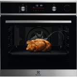 Electrolux EOC 6H76 X SteamCrisp beépíthető gőzsütő, maghőmérő, LED kijelző (EOC6H76X)