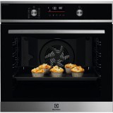 Electrolux EOD6P77WX SteamBake fekete-inox, beépíthető, sütőtér:72L, grill, légkeverés, priolitikus, sütő