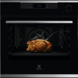 Electrolux KOCBP 39 WX SteamCrisp beépíthető gőzsütő, pirolitikus tisztítás, beprogramozott receptek, maghőmérő, WiFi funkció (KOCBP39WX)