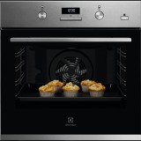 Electrolux KOD3H 70 X könnyen tisztítható zománc sütő gőz funkcióval (KOD3H70X)