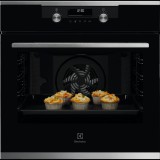 Electrolux KODDP 77 WX SteamBake beépíthető sütő gőzfunkcióval, WIFI, maghőmérő, pirolitikus tisztítás, LED kijelző (KODDP77WX)