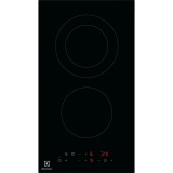 Electrolux LHR3233CK 300 Domino, 30 cm, 2 zónás, Beépíthető, Kerámia, Fekete főzőlap