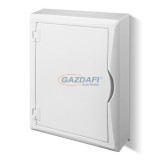 ELEKTRO-PLAST 0608-00 "Economic box" falon kívüli elosztószekrény, IP40, 24 modul, fehér