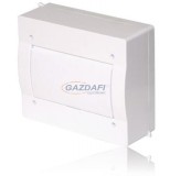 ELEKTRO-PLAST 0614-00 "Economic box" falon kívüli elosztószekrény, IP40, 8 modul, fehér
