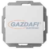 ELEKTRO-PLAST 1410-10 "Sentia" egypólusú kapcsoló, süllyesztett, fehér, IP20, 250V, 10A, keret nélkül