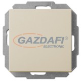 ELEKTRO-PLAST 1410-11 "Sentia" egypólusú kapcsoló, süllyesztett, krém, IP20, 250V, 10A, keret nélkül