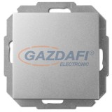ELEKTRO-PLAST 1410-56 "Sentia" egypólusú kapcsoló, süllyesztett, ezüst, IP20, 250V, 10A, keret nélkül