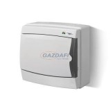 ELEKTRO-PLAST 1602-00 "Galant" falon kívüli, UV álló elosztó, IP65, 8 modul, szürke, szürke ajtó