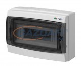 ELEKTRO-PLAST 1603-01 "Galant" falon kívüli, UV álló elosztó, IP65, 12 modul