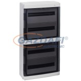 ELEKTRO-PLAST 1609-01 "Galant" falon kívüli, UV álló elosztó, IP65, 72 modul, 4x18