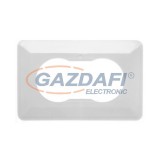 ELEKTRO-PLAST 2100-26 univerzális tapétavédő kettes keret, ezüst, 131x203x3mm