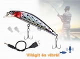 Elektromos LED horgász csali M0094USB