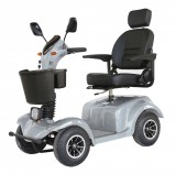 Elektromos Moped 500W-Hecht Wise Silver-3 év jótállással-Országos Szervizhálózat-Metál Ezüst