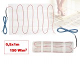 Elektromos padlófűtés, fűtőszőnyeg járólap alá 0,5x1m 75Watt HOME FHC005