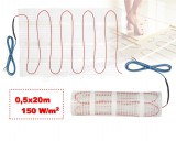 Elektromos padlófűtés, fűtőszőnyeg járólap alá 0,5x20m 1500Watt HOME FHC100