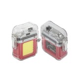 Elektromos USB töltésű plazma öngyújtó beépített LED világítással