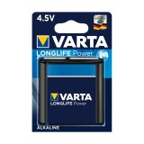 Elem, 3lr12 lapos elem, 4,5 v, 1 db, varta "longlife power" 4912 121 411