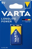 Elem, 9V, 1 db, VARTA Longlife Power (VEHE9V1)