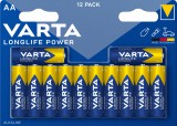 Elem AA 8+4 db Varta Longlife Power ceruza