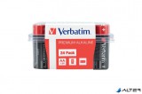 Elem, AA alkáli, 24 db, VERBATIM
