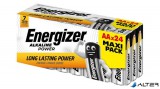 Elem, AA ceruza, 24 db, ENERGIZER "Alkaline Power"