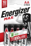 Elem, AA ceruza, 4 db, ENERGIZER 'Max'