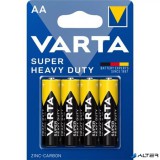 Elem, AA ceruza, 4 db, féltartós, VARTA "Super Heavy Duty"