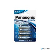 Elem, AA ceruza, 4 db, PANASONIC "Evolta"