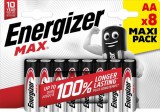 Elem, AA ceruza, 8 db, ENERGIZER Max (EEAA8MA)