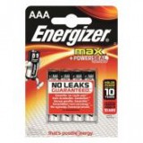Elem, AAA mikro, 4 db, ENERGIZER "Max" [4 db]