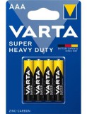 Elem, AAA mikro, 4 db, féltartós, VARTA "Super Heavy Duty"