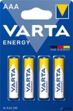 Elem, AAA mikro, 4 db, VARTA 'Energy'