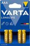 Elem, AAA mikro, 4 db, VARTA Longlife (VELEAAA4)